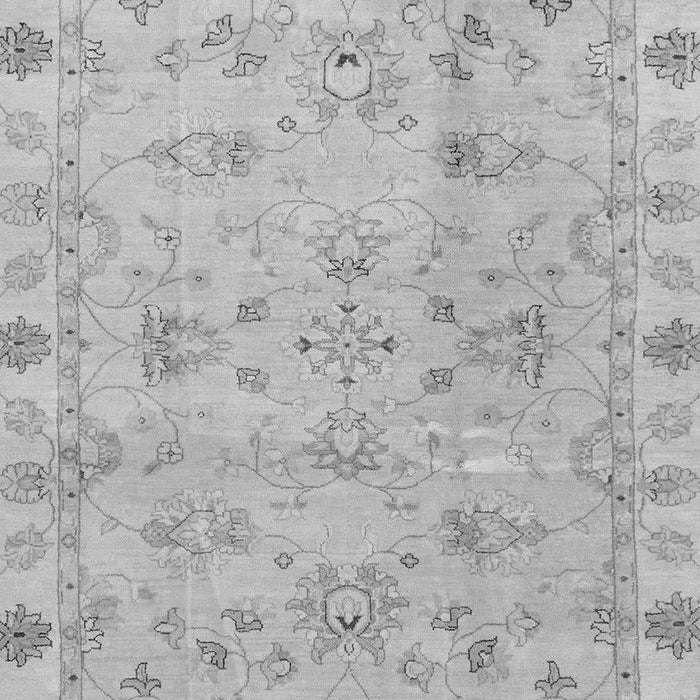 Machine Washable Oriental Gray Traditional Rug, wshabs4018gry