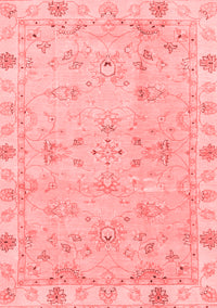 Oriental Red Traditional Rug, abs4018red