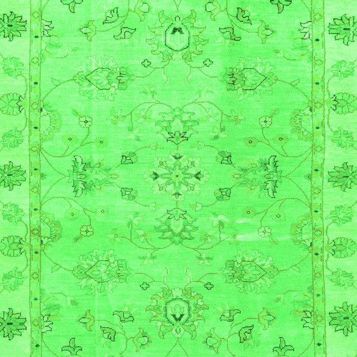 Oriental Green Traditional Rug, abs4018grn