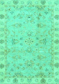 Oriental Turquoise Traditional Rug, abs4018turq