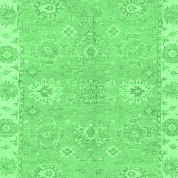 Oriental Emerald Green Traditional Rug, abs4019emgrn