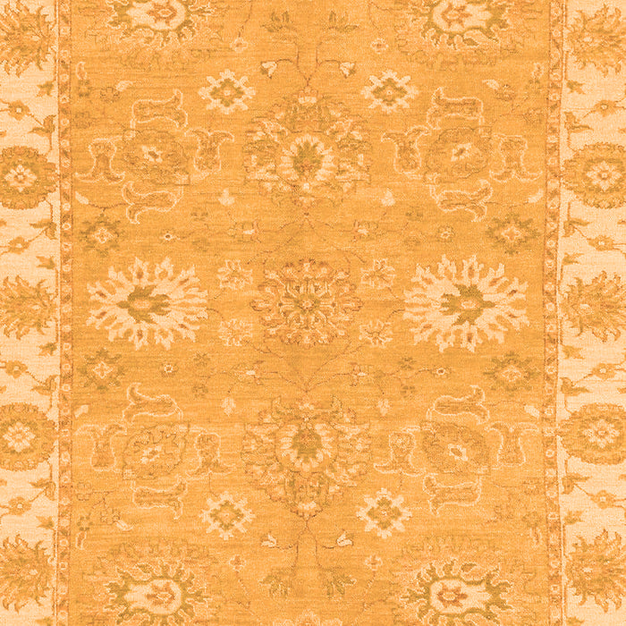 Oriental Orange Traditional Rug, abs4019org