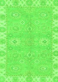 Oriental Green Traditional Rug, abs4019grn