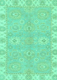 Oriental Turquoise Traditional Rug, abs4019turq