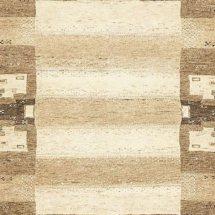 Machine Washable Abstract Gold Rug, wshabs401