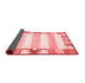 Solid Red Modern Area Rugs