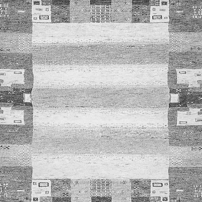 Square Solid Gray Modern Rug, abs401gry