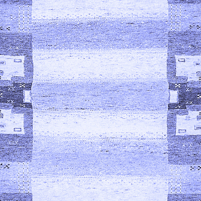 Solid Blue Modern Rug, abs401blu