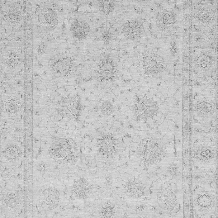 Machine Washable Oriental Gray Traditional Rug, wshabs4020gry