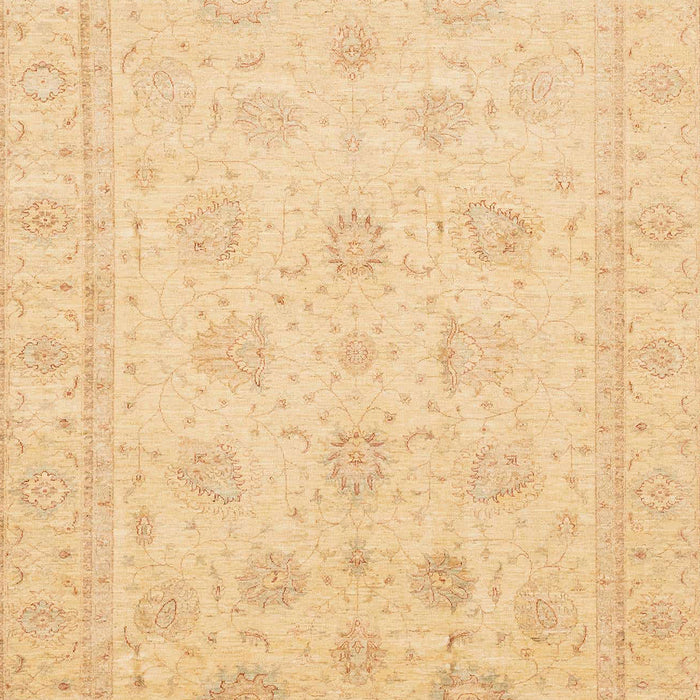 Machine Washable Abstract Mustard Yellow Rug, wshabs4020