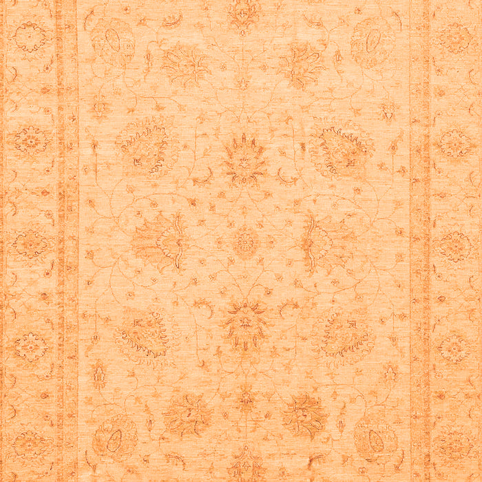 Oriental Orange Traditional Rug, abs4020org