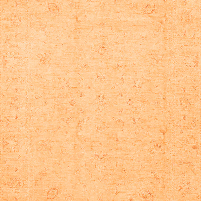 Oriental Orange Traditional Rug, abs4021org
