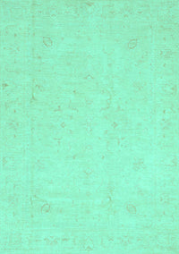 Oriental Turquoise Traditional Rug, abs4021turq