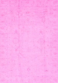 Oriental Pink Traditional Rug, abs4022pnk