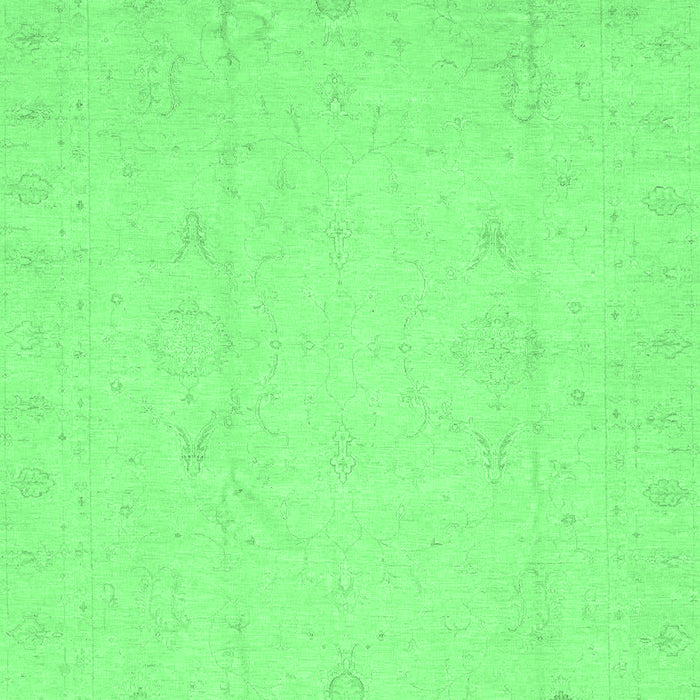 Oriental Emerald Green Traditional Rug, abs4022emgrn