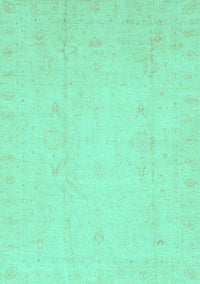 Oriental Turquoise Traditional Rug, abs4022turq