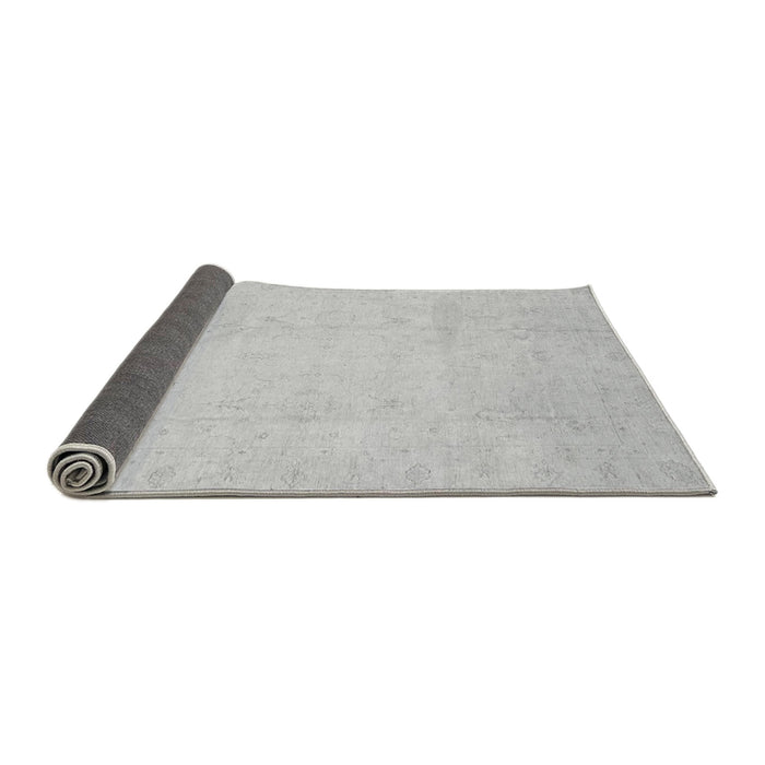 Sideview of Oriental Gray Traditional Rug, abs4022gry