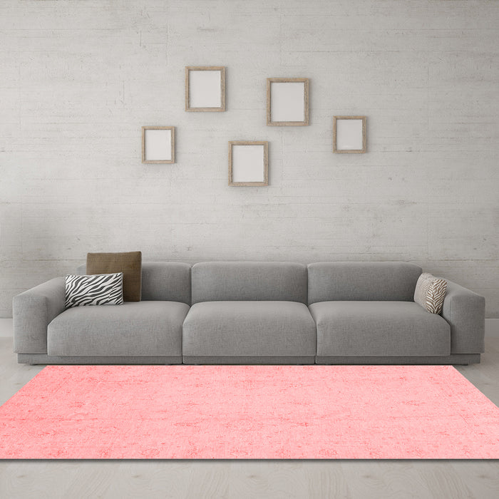 Traditional Red Washable Rugs