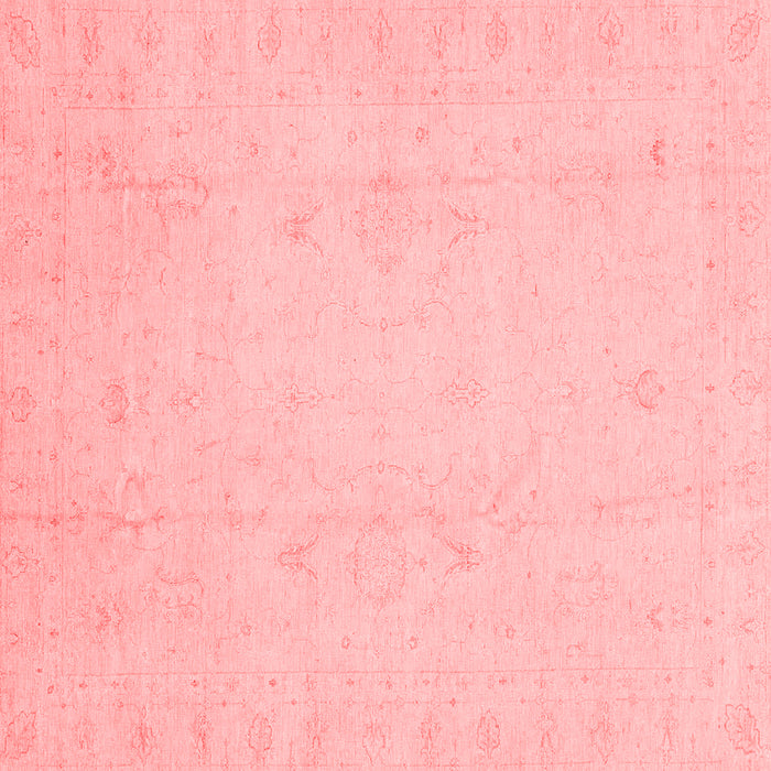 Machine Washable Oriental Red Traditional Rug, wshabs4022red