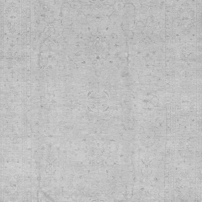 Machine Washable Oriental Gray Traditional Rug, wshabs4023gry