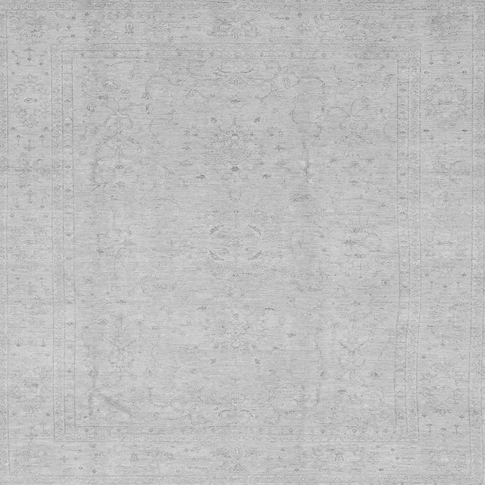 Square Oriental Gray Traditional Rug, abs4023gry