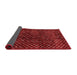 Abstract Red Modern Area Rugs