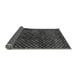 Sideview of Abstract Gray Modern Rug, abs4024gry