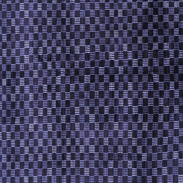 Square Abstract Blue Modern Rug, abs4024blu