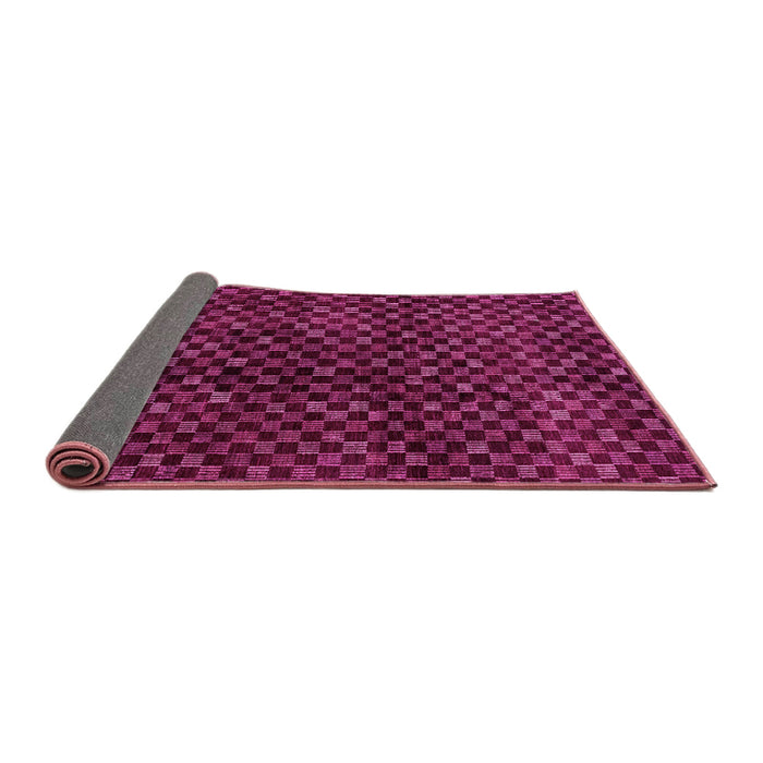 Sideview of Abstract Pink Modern Rug, abs4024pnk