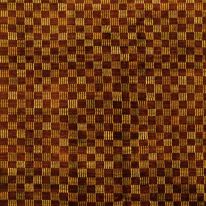 Abstract Yellow Modern Rug, abs4024yw