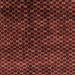 Square Machine Washable Abstract Chestnut Red Rug, wshabs4024