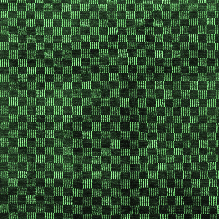 Machine Washable Abstract Emerald Green Modern Area Rugs, wshabs4024emgrn