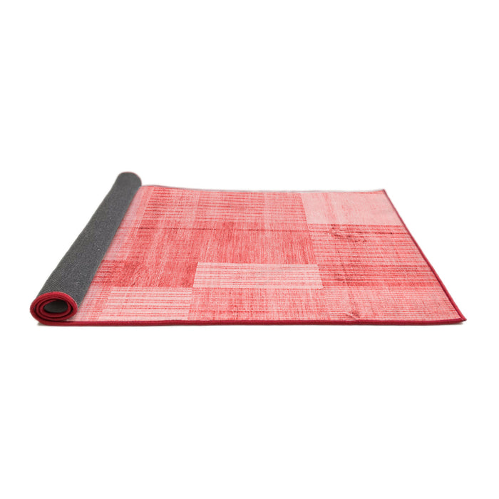 Checkered Red Modern Area Rugs