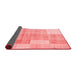 Checkered Red Modern Area Rugs