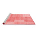 Modern Red Washable Rugs