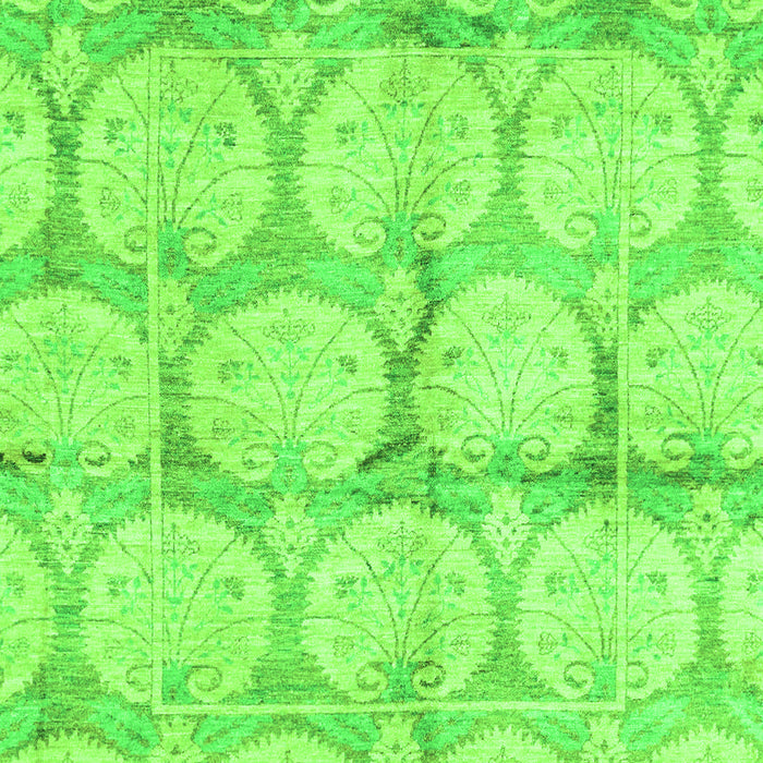 Oriental Green Traditional Rug, abs4026grn
