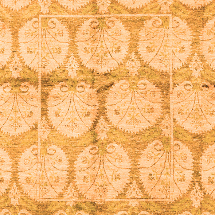 Oriental Orange Traditional Rug, abs4026org