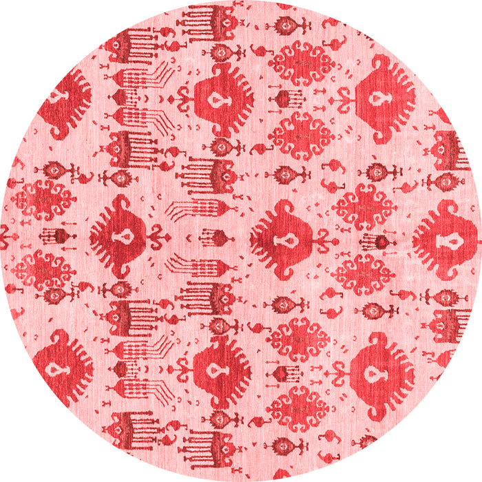 Abstract Red Modern Rug, abs4027red
