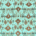 Square Machine Washable Abstract Light Blue Modern Rug, wshabs4027lblu