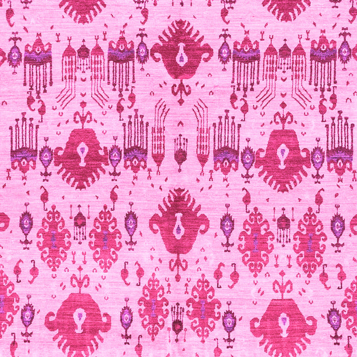 Machine Washable Abstract Pink Modern Rug, wshabs4027pnk