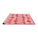 Modern Red Washable Rugs