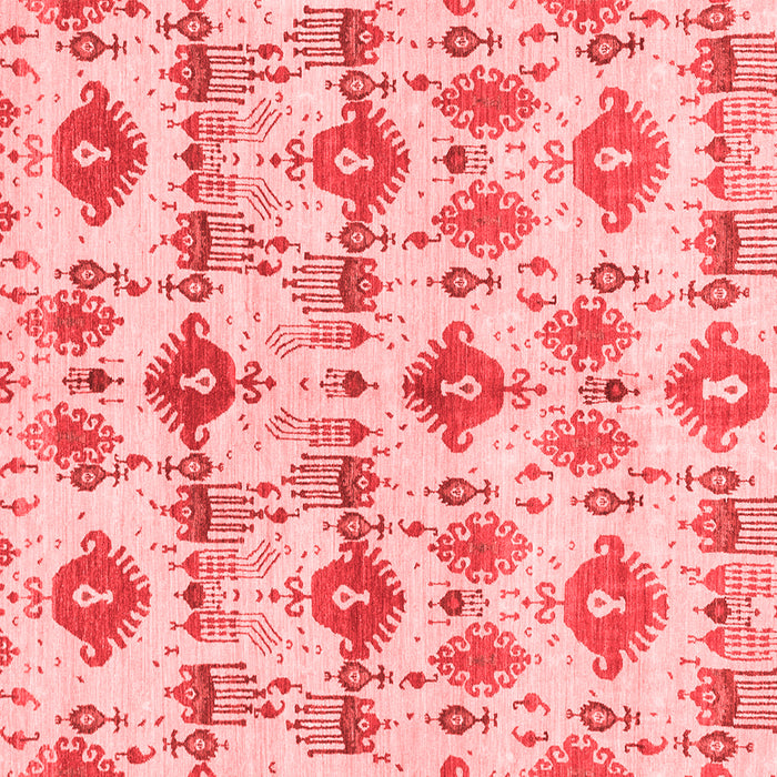 Machine Washable Abstract Red Modern Rug, wshabs4027red