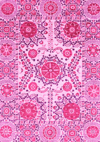 Abstract Pink Modern Rug, abs4028pnk