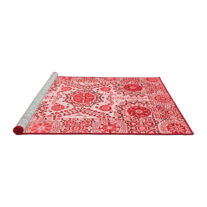 Modern Red Washable Rugs