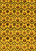 Abstract Yellow Modern Rug, abs4029yw