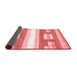 Solid Red Modern Area Rugs