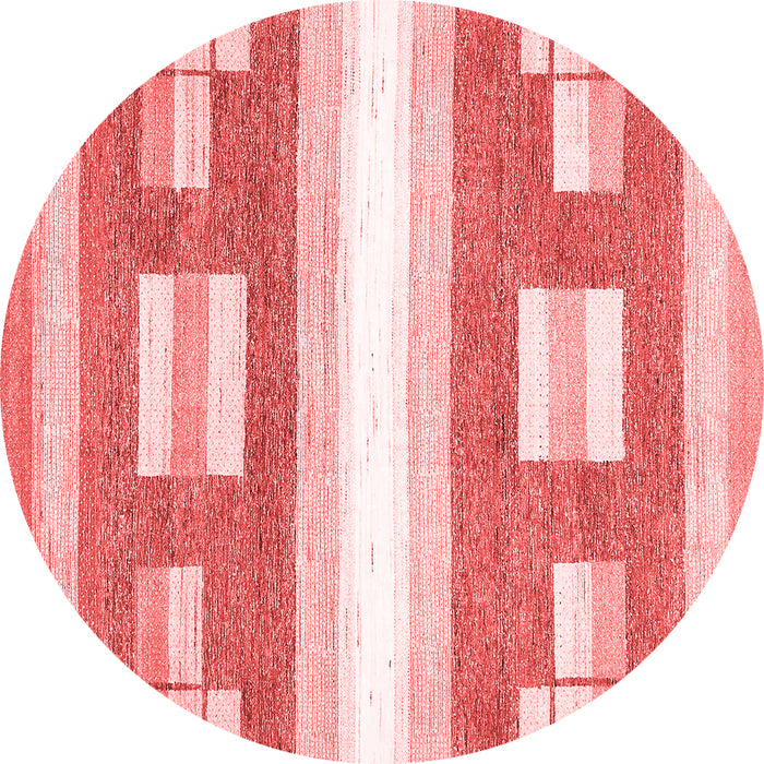 Machine Washable Solid Red Modern Rug, wshabs402red