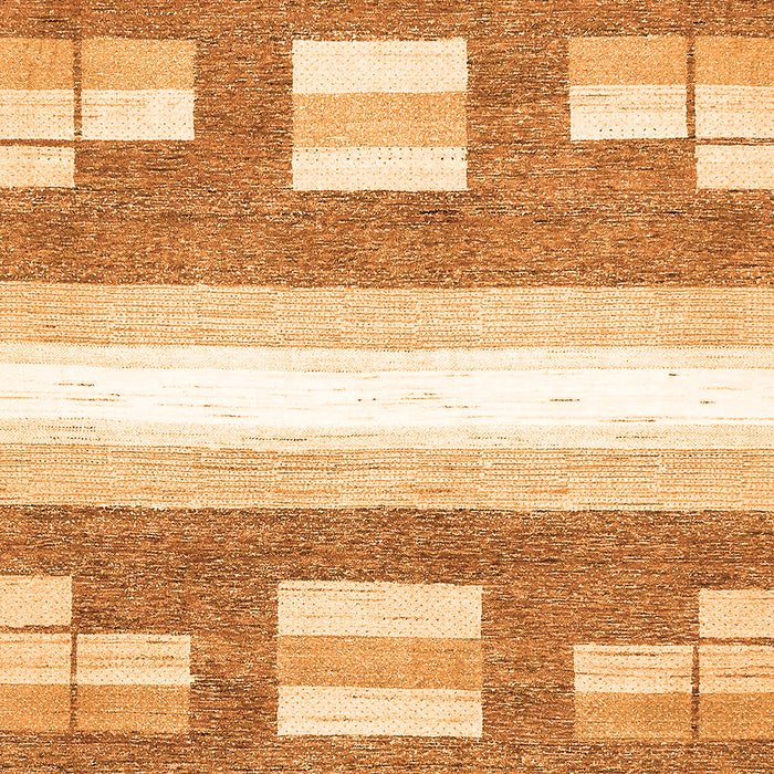 Solid Orange Modern Rug, abs402org