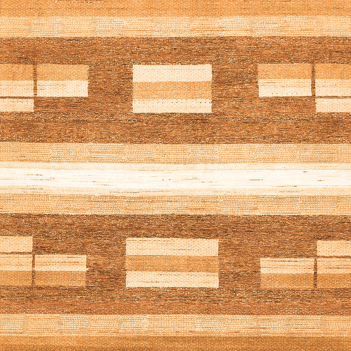 Square Machine Washable Solid Orange Modern Area Rugs, wshabs402org