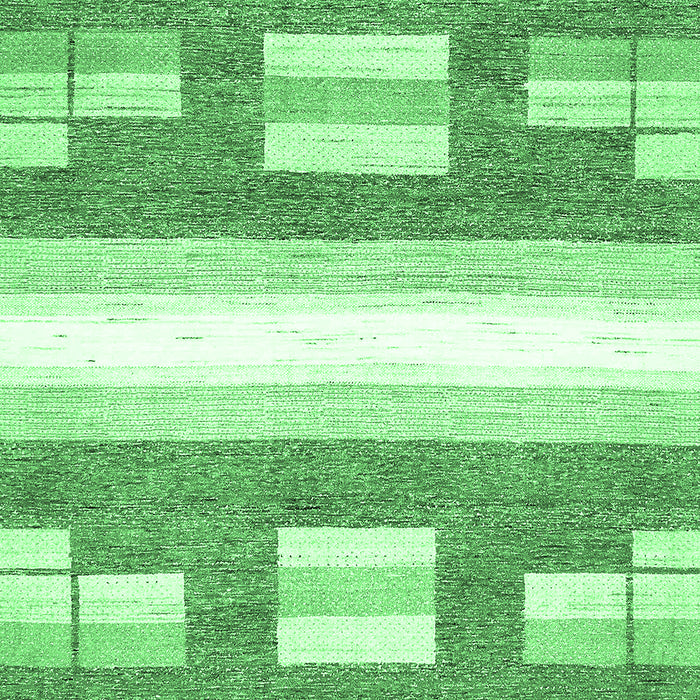 Machine Washable Solid Emerald Green Modern Area Rugs, wshabs402emgrn